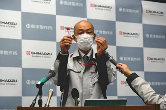 運用Norovirus試藥技術（4日、京都市）網路圖片