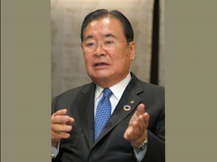 立石義雄 OMRON名譽顧問(摘自京都新聞)